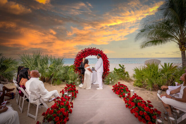 Michelle and John's wedding