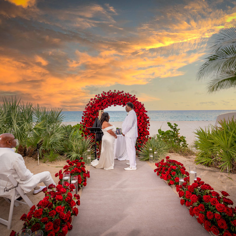 Michelle and John's wedding