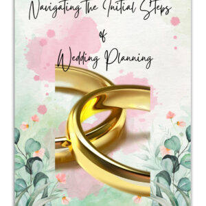 Navigating the initial steps of wedding planning book cover