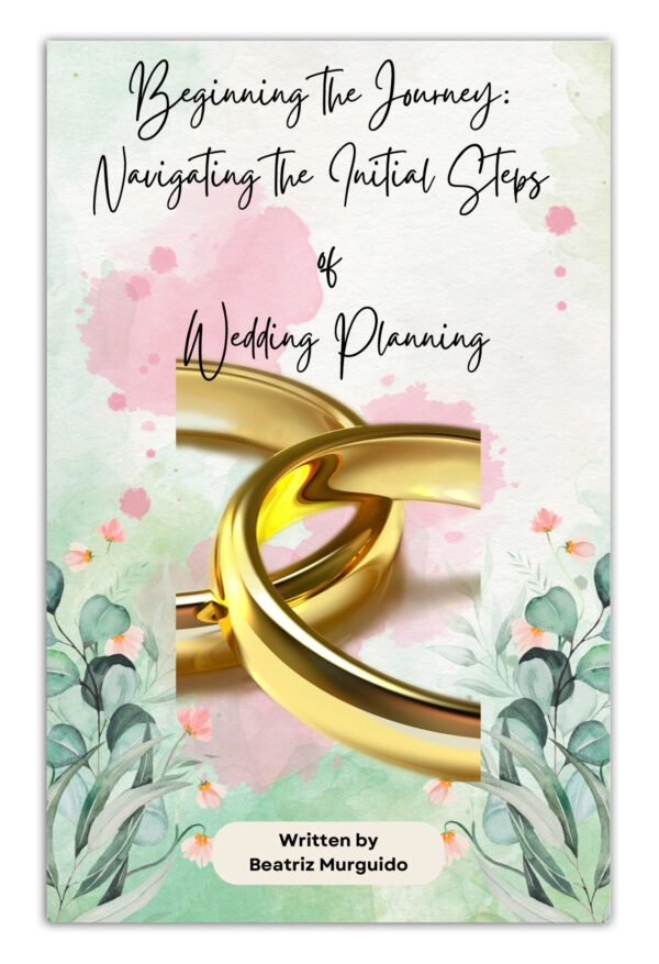 Navigating the initial steps of wedding planning book cover